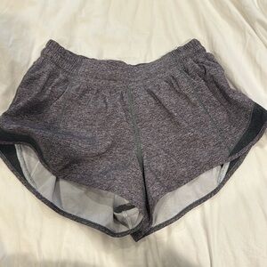 Grey Lululemon shorts